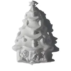 Gipsform für Weihnachtsbaum-Modell