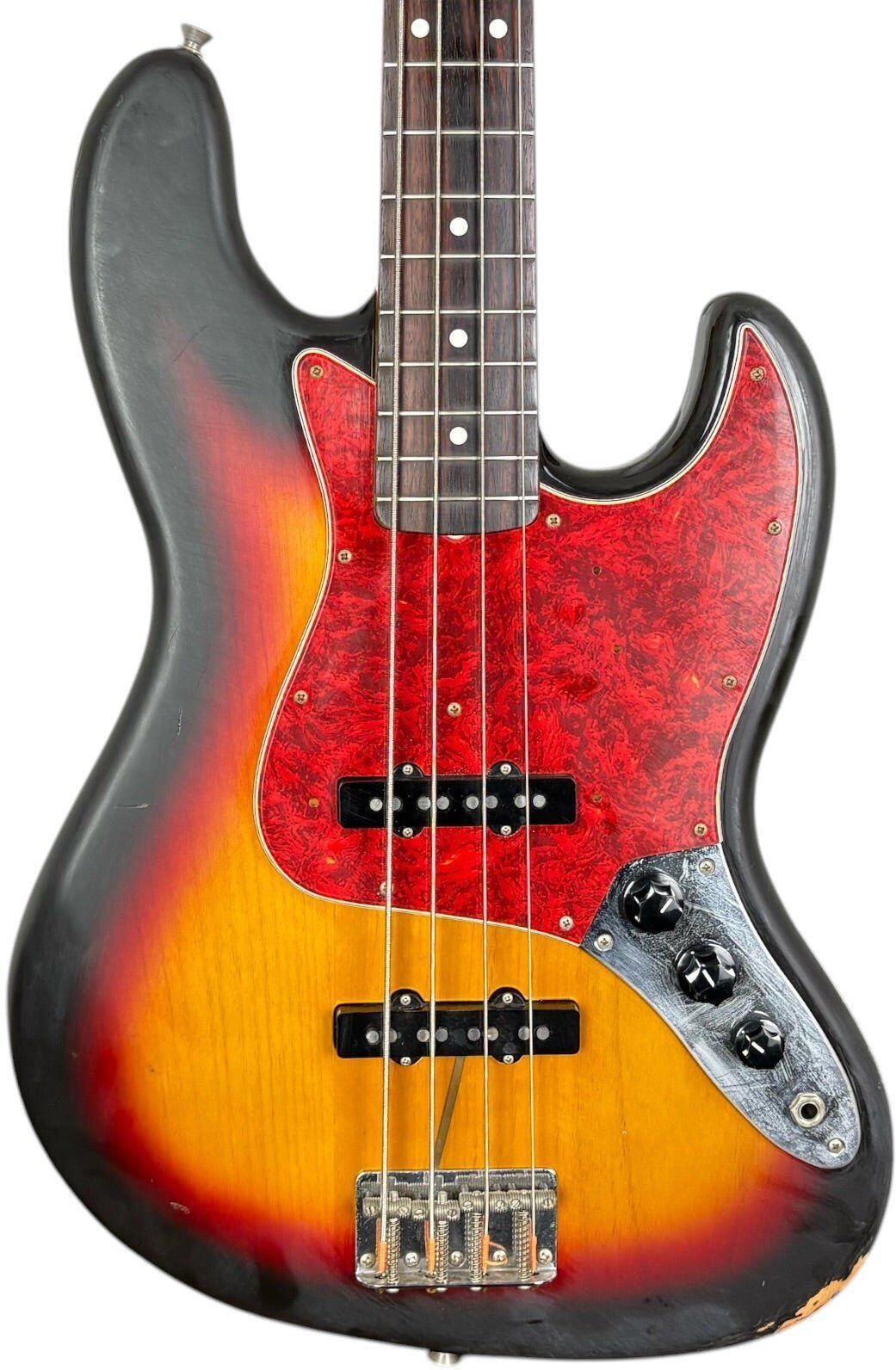 Fender Japan 62 Reissue Jazz Bass 1997-2000   Sunburst - Refurbished