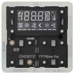 Jung KNX Raumcontroller-Modul CD 429 D 1ST