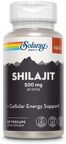 Solaray Super Shilajit 500 mg 60 Vegcaps