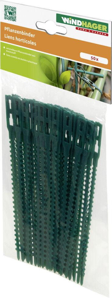 Windhager Pflanzenanbinder 13 mm 50 Stück
