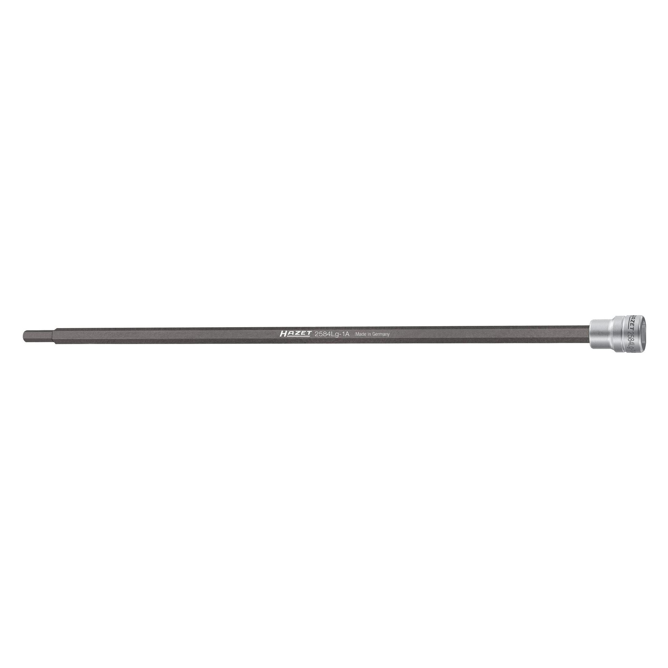 Hazet Antriebswellen Schraubendreher-Steckschlüsseleinsatz 2584LG-1A Vierkant10 mm (3/8 Zoll) I... (6 mm) (2584LG-1A)