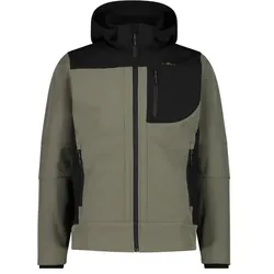 Mode&Accessoires CMP F.Illi Campagnolo CMP Melierte Herrenjacke mit abnehmbarer Kapuze - Mehrfarbig - 60