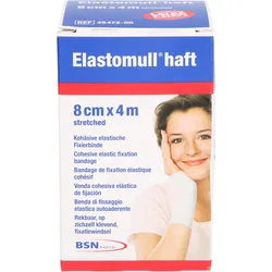 Elastomull Haft 8 cmx4 M 45472 Fixierb. 1 ST