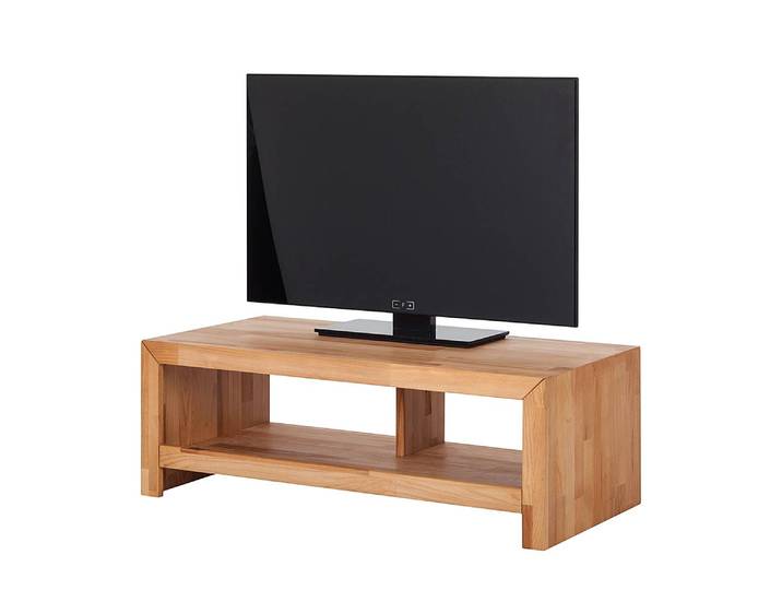 TV-Lowboard KireaWOOD Kernbuche Massivholz, geölt Braun/Kernbuche 100cm