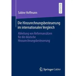 Die Hinzurechnungsbesteuerung im internationalen Vergleich, Fachbücher von Sabine Hoffmann