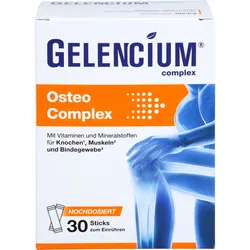 Gelencium Osteo Complex Calcium D3 K2 für Knochen 30 ST