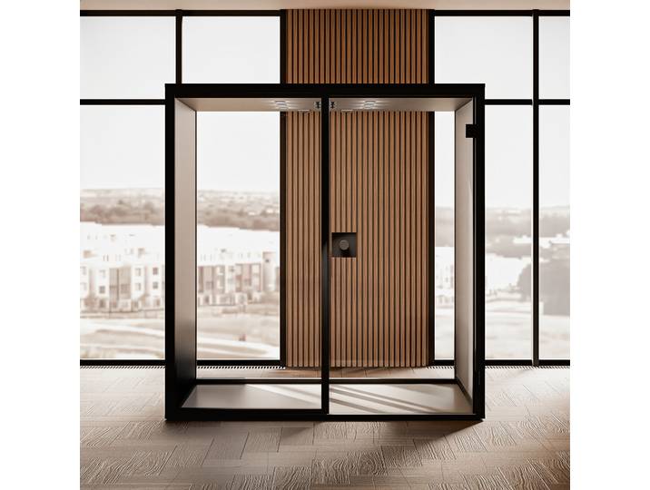 Berlin Acoustics Work Akustikbox Schwarz, Neu