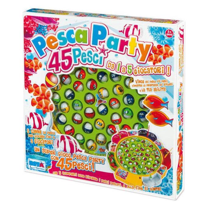 Rs Toys Fishing Game with 45 Fish (Deutsch, Englisch, Französisch, Italienisch, Schweizerdeutsch, 1 - 5 Spieler) (37109880)