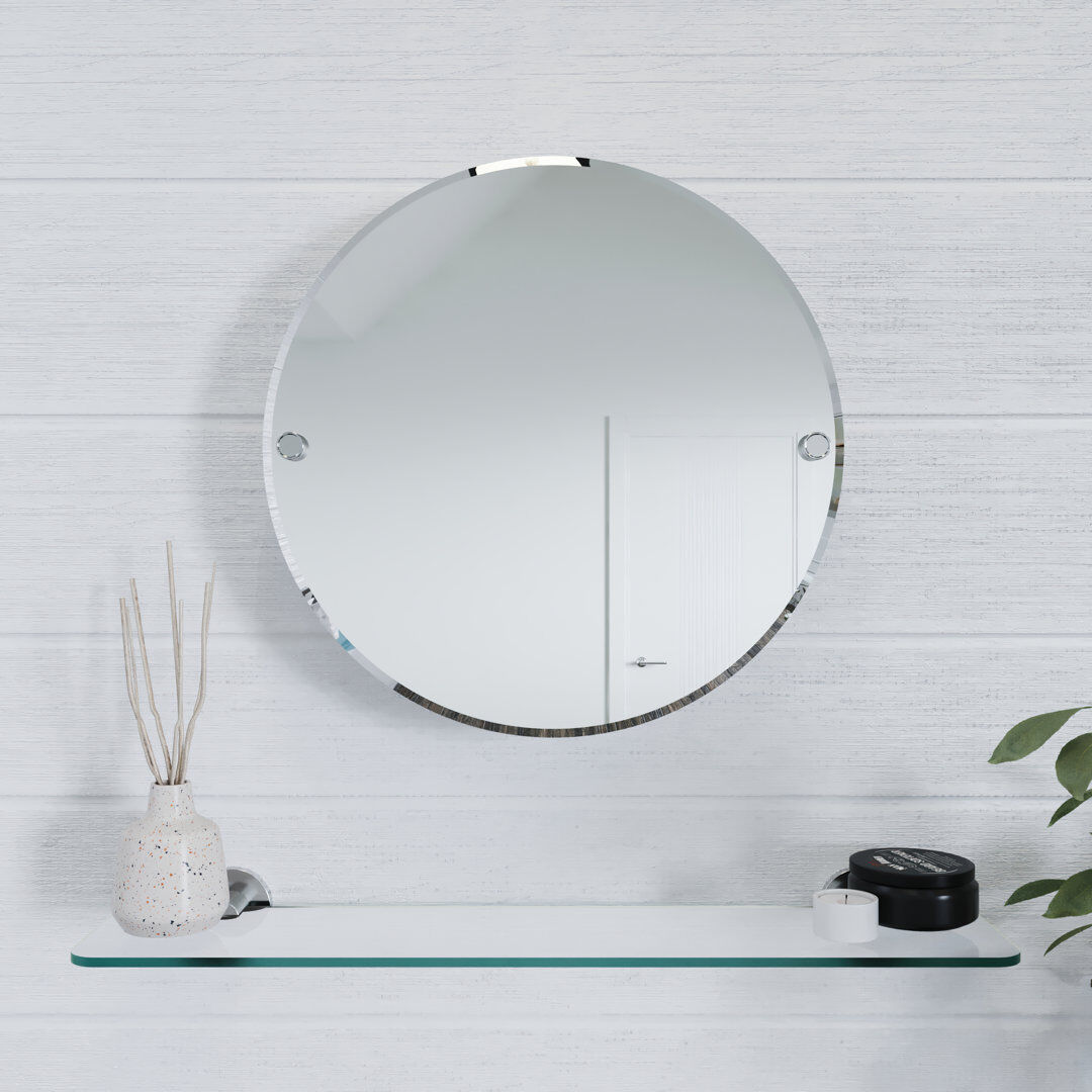 Croydex Bathroom Mirror 45.8cm H X 45.8cm W X 5cm D