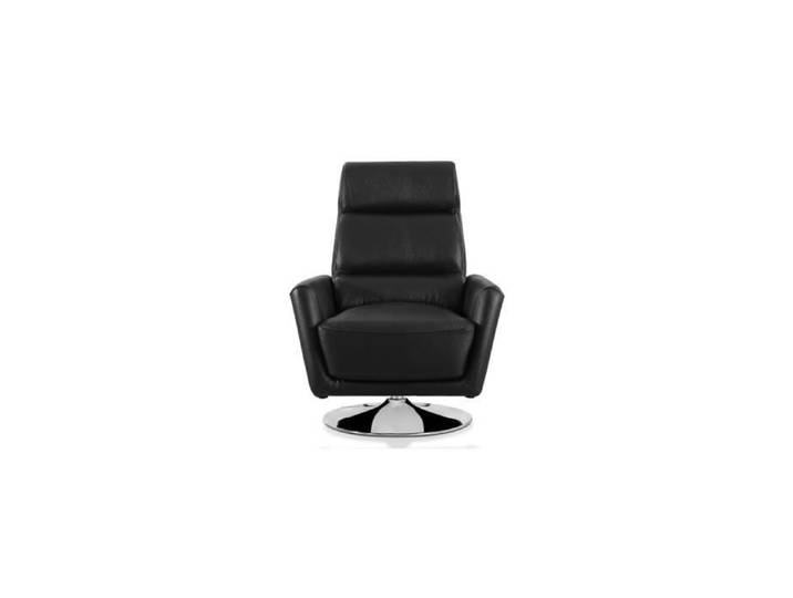 Fauteuil pivotant en cuir Design ALYAS