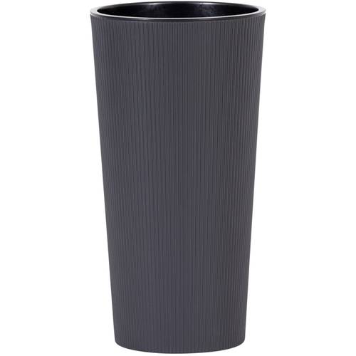 Siena Garden LOCON STRIPE 900_82Pflanzgefäß Polypropylen Anthrazit