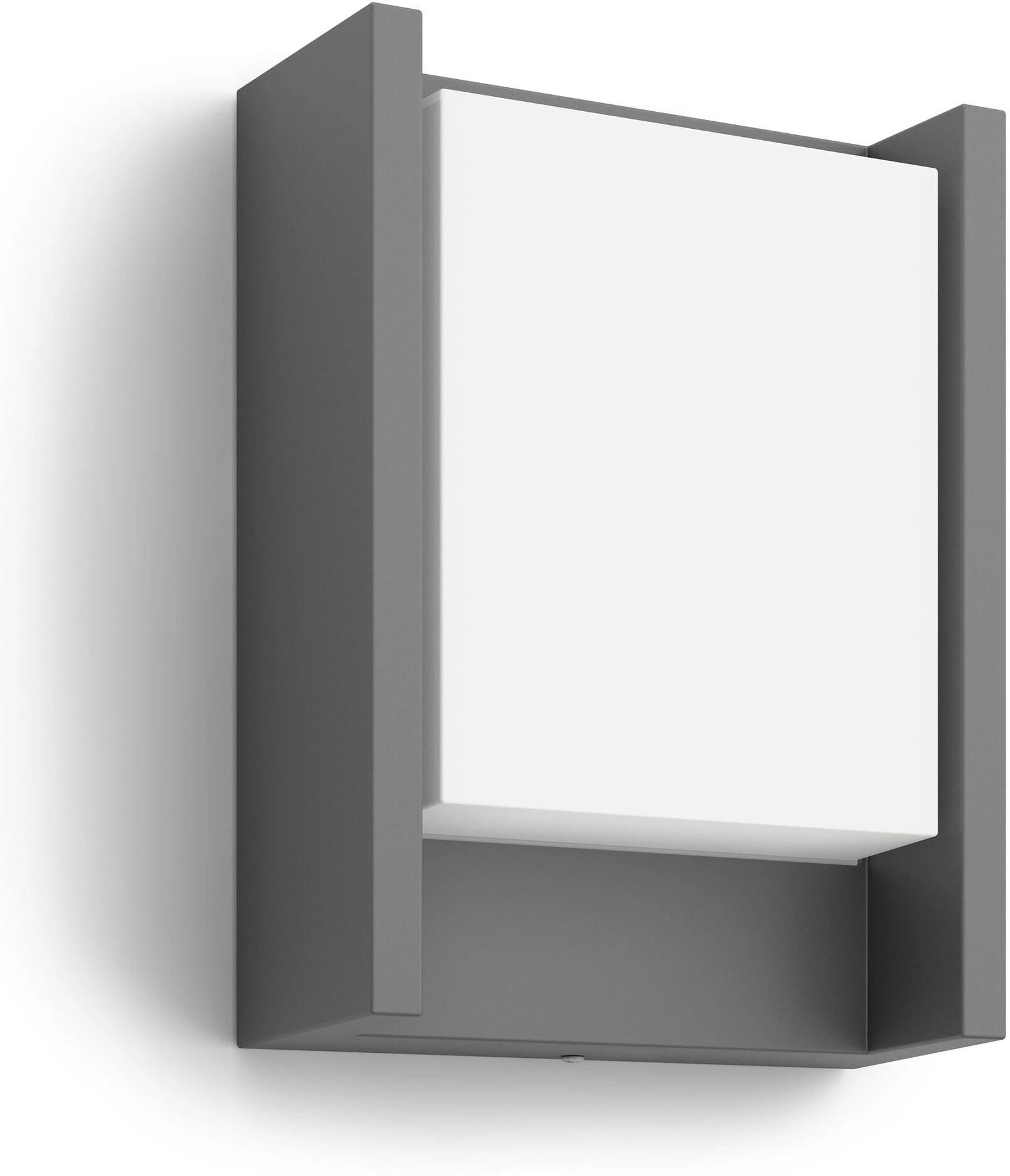Philips LED Wandleuchte "Ultra-Efficient Arbour HV", grau (weiß, neutral), H: 22cm, Leuchten, LED Wandleuchte weiß, neutral H: 22cm