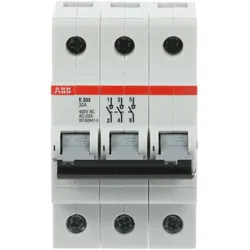 ABB E203/32G Trennschalter 3P, 32 A, Schaltgriff grau, Änderung Ursprung + Gebrauchskategorie 2CDE283001R1032
