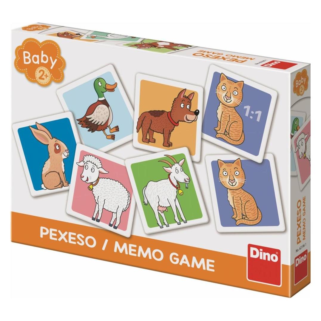 Dino Baby Gedächtnisspiel Haustiere (2 - 4 Spieler) (621961)
