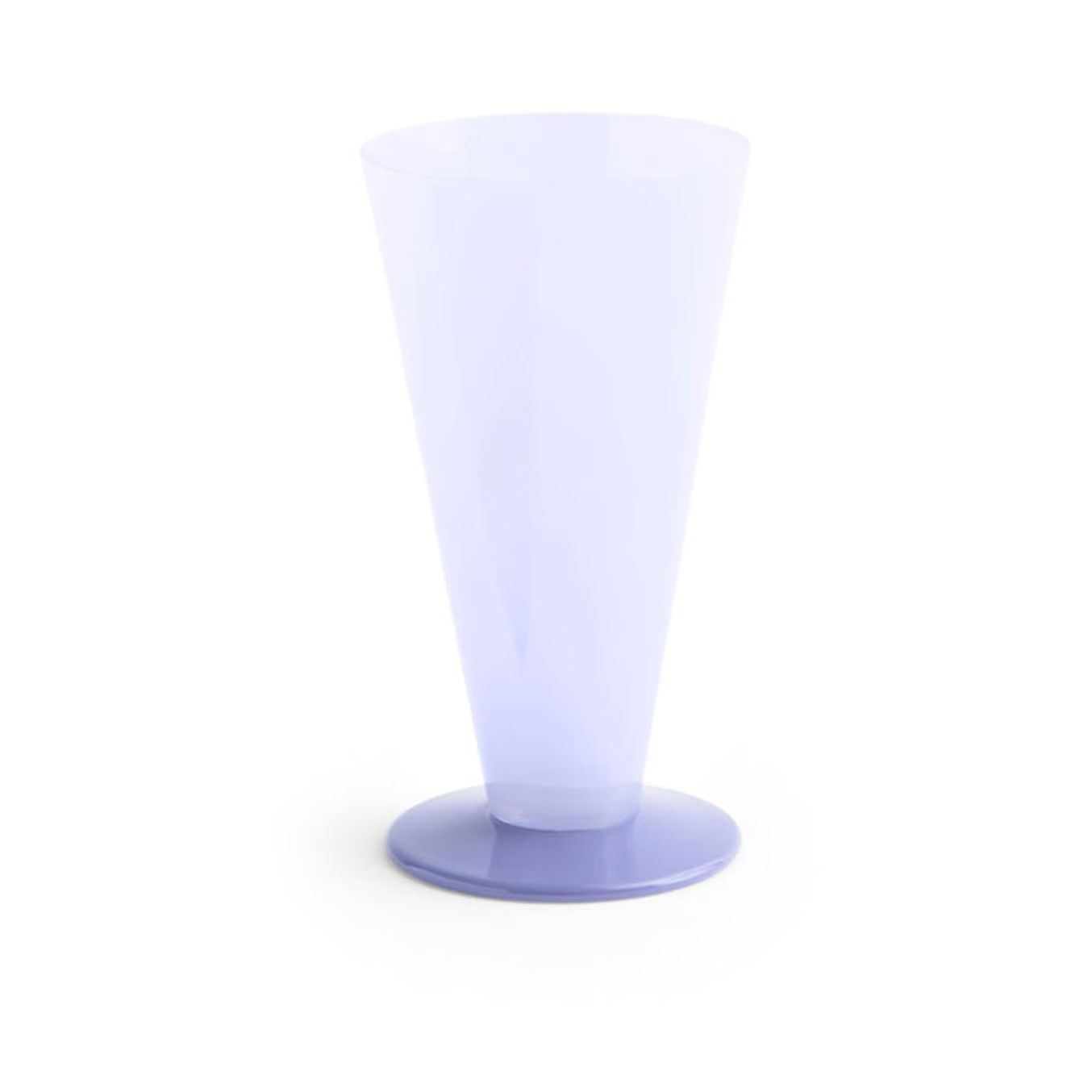 HAY Conical vaas Light blue-lavender blue, small