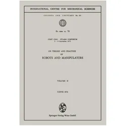 On Theory and Practice of Robots and Manipulators, Fachbücher von Kenneth A Loparo