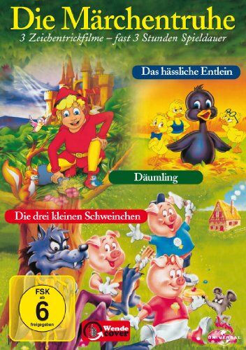 Pierrot Planckaert - Die Märchentruhe - Das hässliche Entlein / Däumling / Die drei kleinen Schweinchen - Preis vom 16.10.2026 11:41:07 h