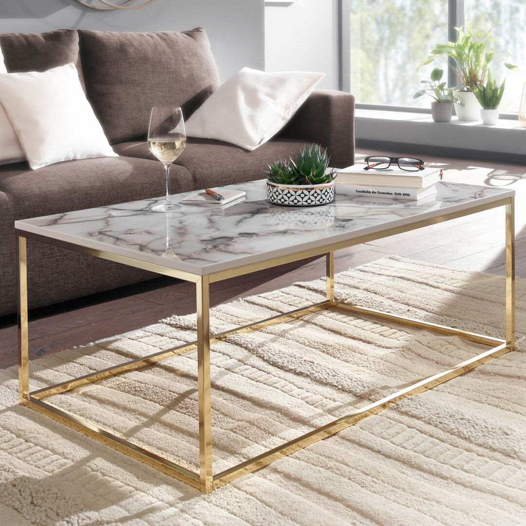 Fairmont Park Gatsas Frame Coffee Table Yellow