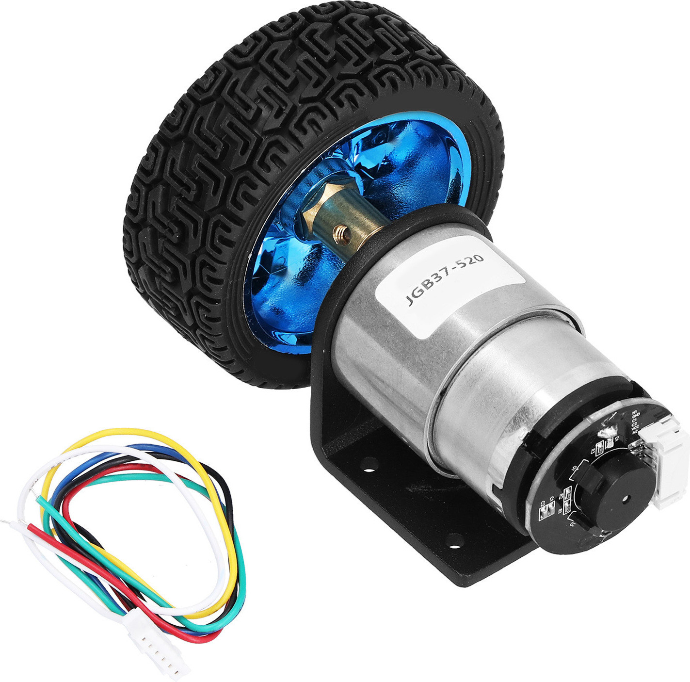 Cocosity Encoder motor set met as en reductie, DC 12V elektromotor voor balansauto