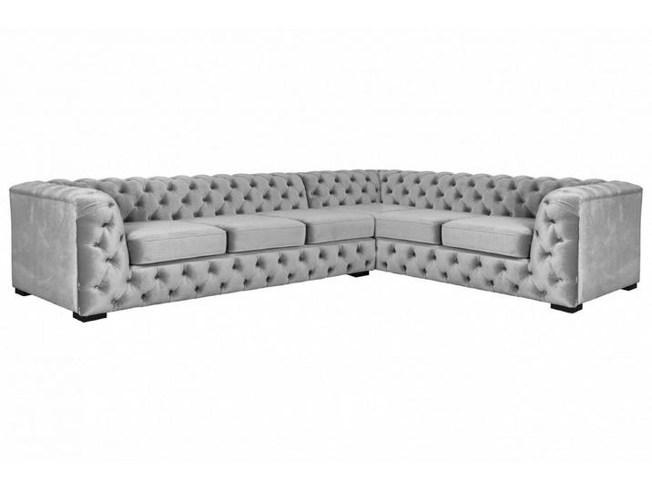 Home affaire Chesterfield-Sofa KALINA L-Form, hochwertig Chesterfield-Ausführung