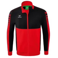 Erima Six Wings Worker Jacke Herren - rot/schwarz - M