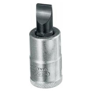 Gedore IS 19 6,5X1,2 Schraubendrehereinsatz 1/2" Schlitz 6,5x1,2 mm (6161760)