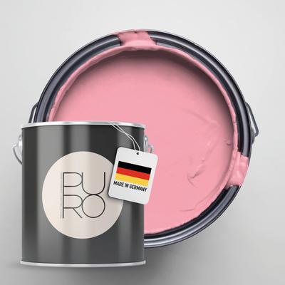 Wandfarbe A.S. CRÉATION "Premium Innenwandfarbe PURO Tuchmatt peachy pink", rosa (c2031 peachy pink), 5 l 5ml, Farben, ideal für Wohnzimmer, Schlafzimmer, Flur und Küche, Farbwelt Pink