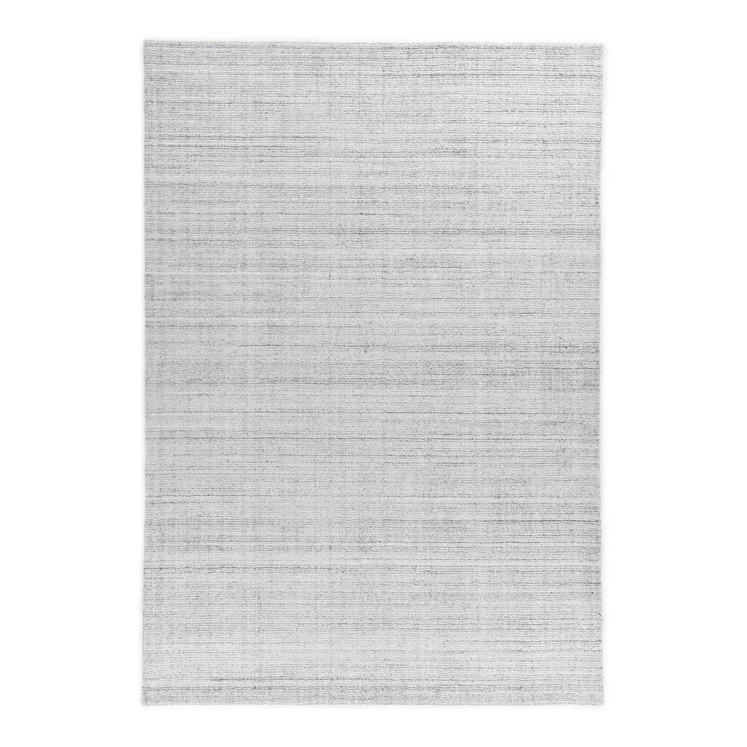 home24 Laagpolig vloerkleed Boston zilver/zilver B/D: 170 x 240 cm