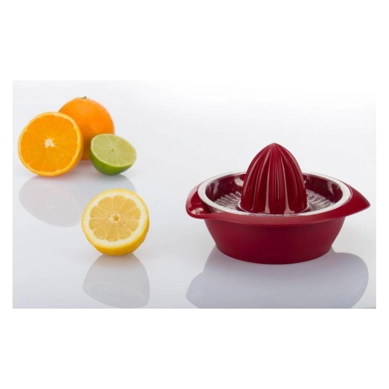 Westmark Zitruspresse aus Kunststoff in Farbe rot, 0,5 l, Ø 16,5 cm (3091227R)