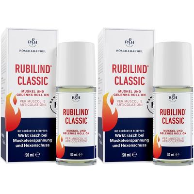 Rubilind Classic Muskel und Gelenks Roll-on 2x 2x50 ml Roller