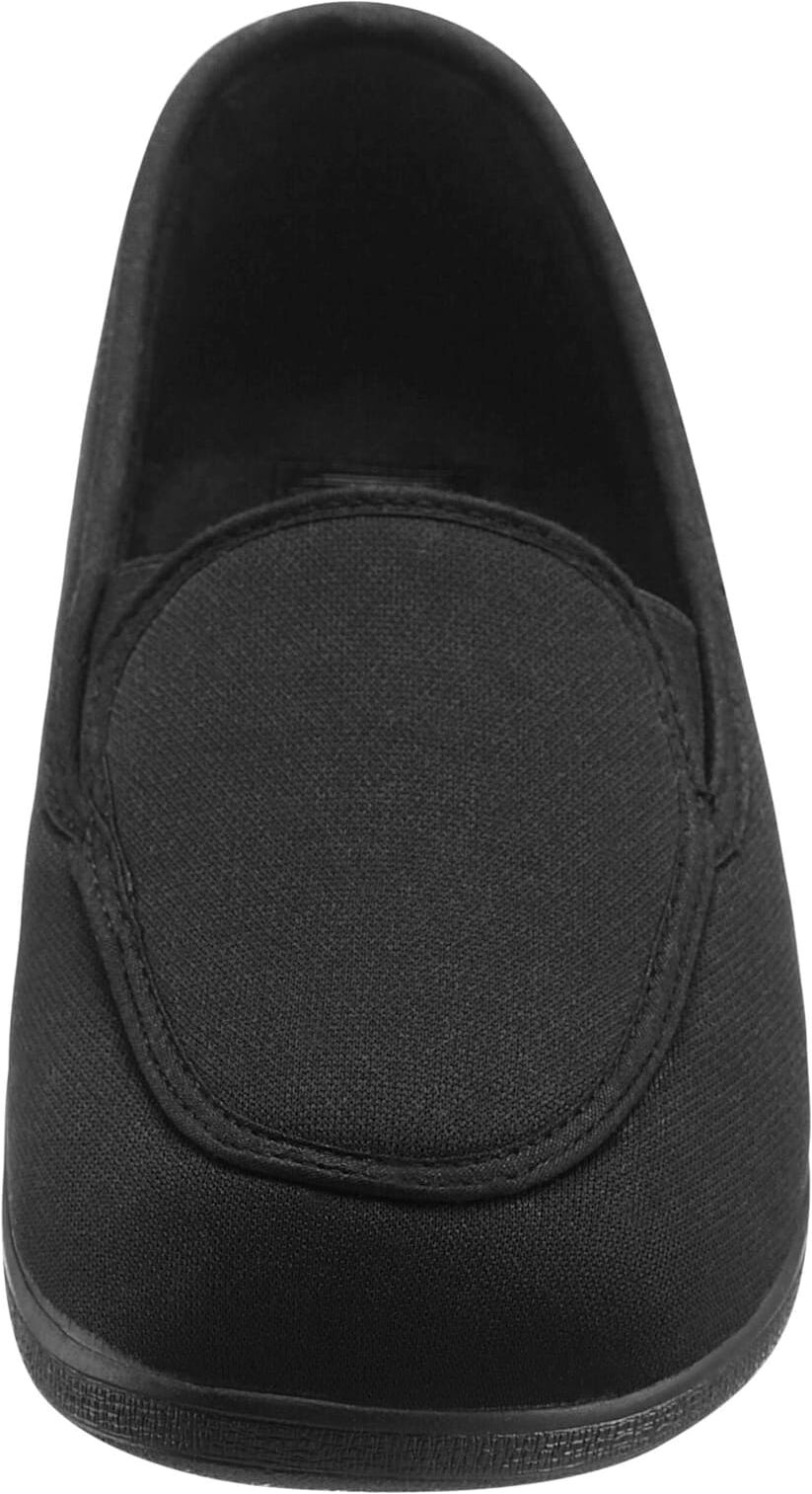 Hausschuh CLASSIC, Damen, Gr. 37, Textil, schwarz, Schuhe Hausschuh schwarz 37, Textil