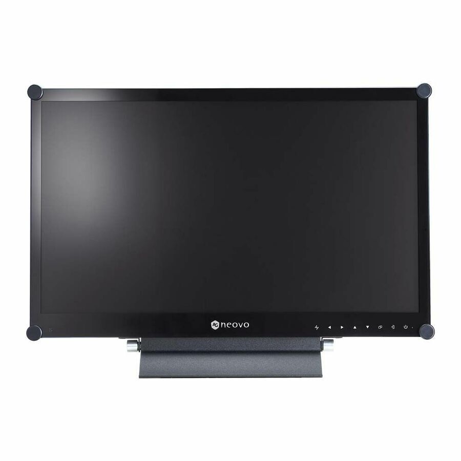 AG Neovo X-2402, CCTV-Monitor, Freistehend, Schwarz, 60,5 cm (23.8"), 1920 x 1080 Pixel, LED