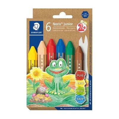 STAEDTLER Wachsmalkreide Noris® junior 224, 6er Set