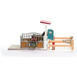 Schleich Horse Box mit Hannah & Cayenne