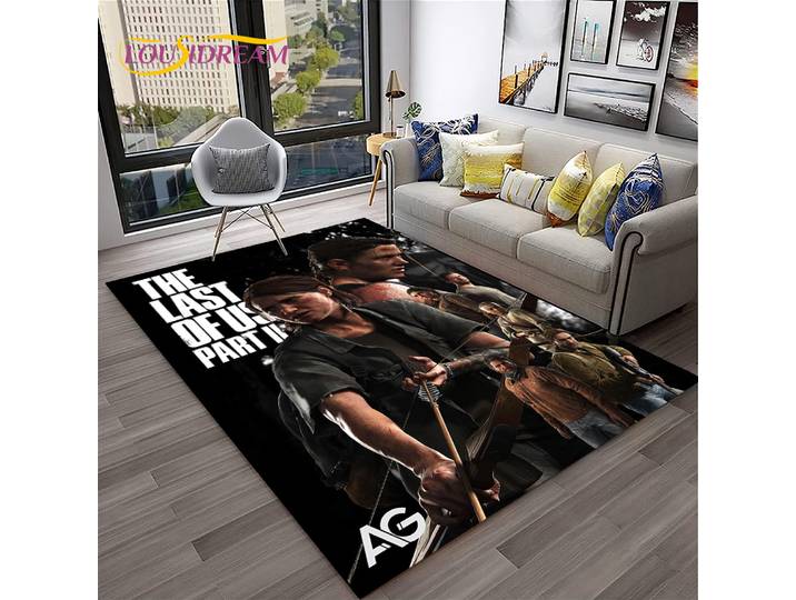 Le dernier d'entre nous jeu d'horreur Pedro TV tapis pour la maison salon chambre canapé paillasson décor, enfants zone tapis tapis de sol antidérapant