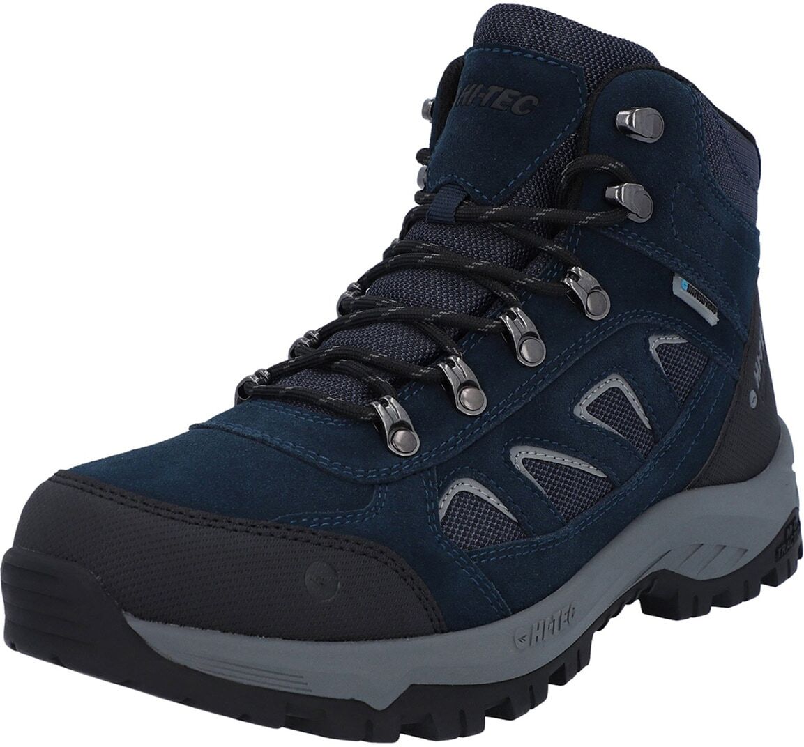 Wanderschuh HI-TEC "Bandera", Herren, Gr. 39, blau (dunkelblau, schwarz), Obermaterial: 100% Textilmaterial TEXMAT., Schuhe Wanderschuh