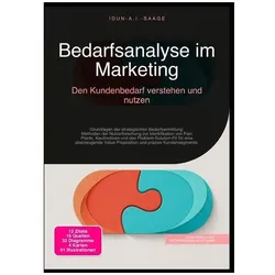 Bedarfsanalyse im Marketing: Den Kundenbedarf verstehen und nutzen, Ratgeber von Idun A.I. Saage
