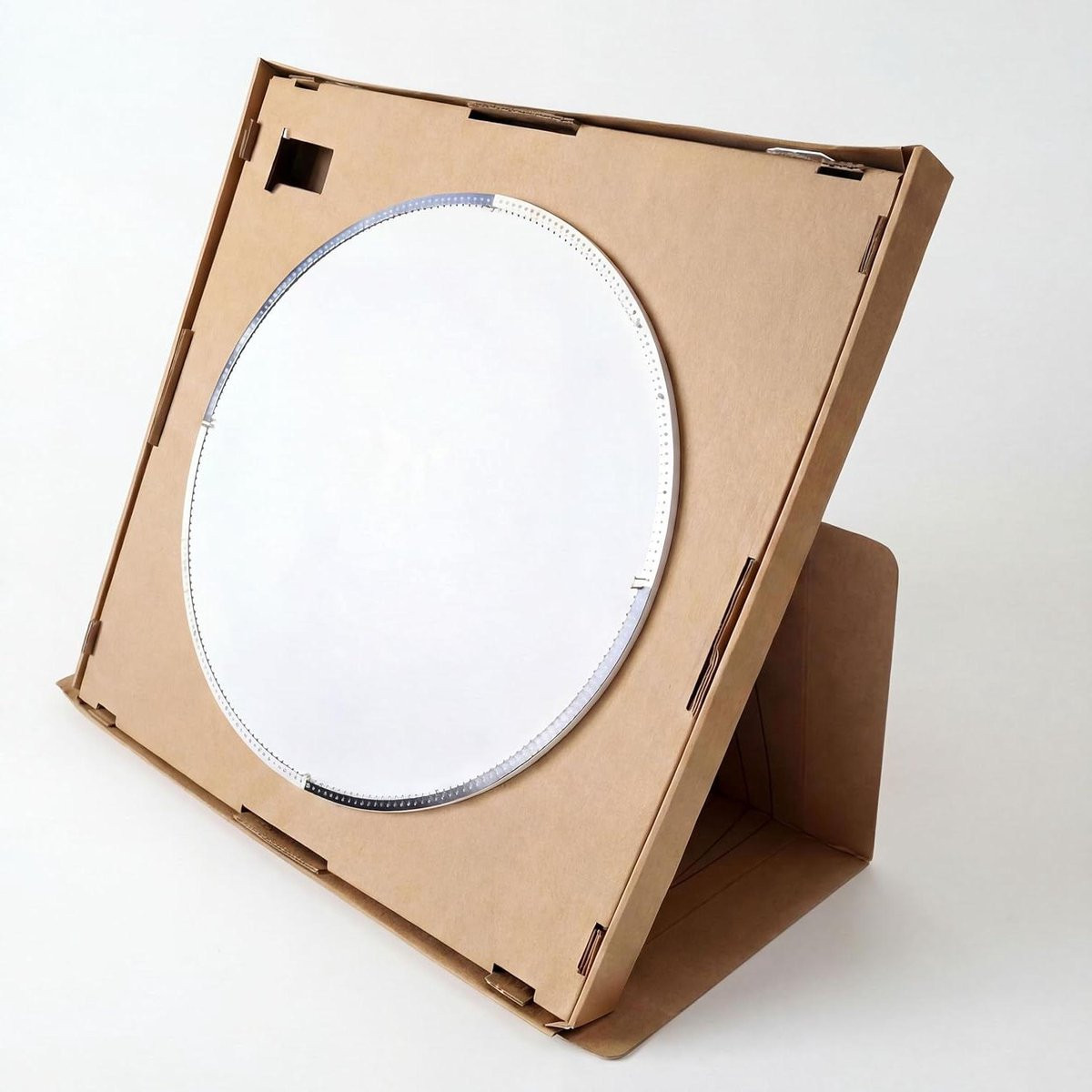 Draadkunst Set voor het maken van gepersonaliseerde muurdecoratie en foto kunstwerken, Zwart Wit, Diameter: 45 cm