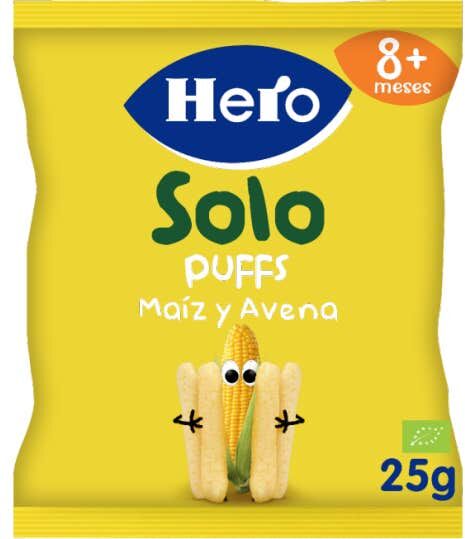 Hero Solo Puff Avena Maíz 25g