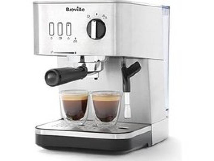 Breville Bijou machine à expresso Machine à expresso cappuccino et latte automatique et manuelle Pompe 15 bars Buse vapeur