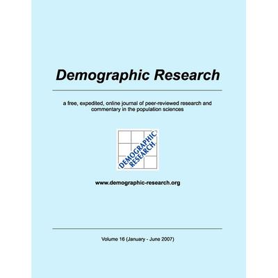 Demographic Research, Volume 16, Taschenbuch von , BoD – Books on Demand, 978-3-8370-3194-2