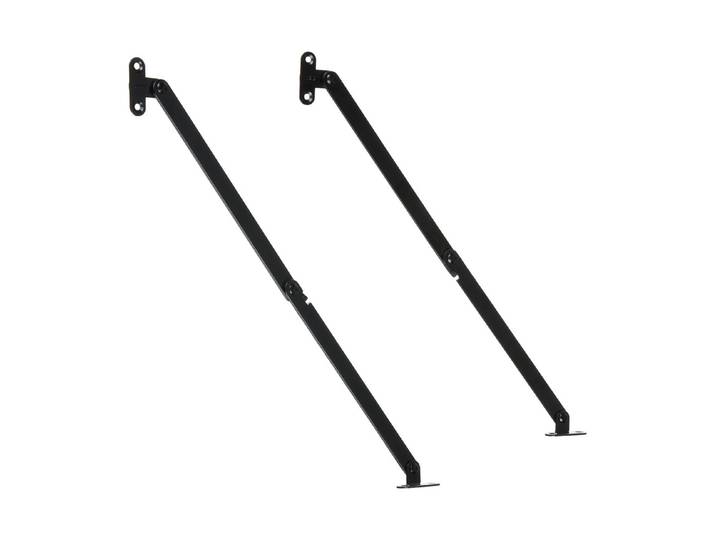 Hettich Klappenhalter 9330419 Stahl Schwarz 250 mm
