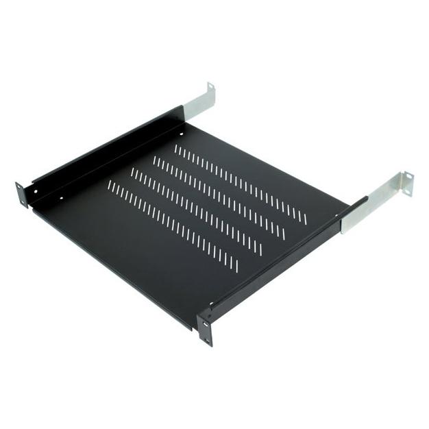 Triton 48,30cm (19") shelf 1U 650mm 80kg plastic black (RAB-UP-650-A4)