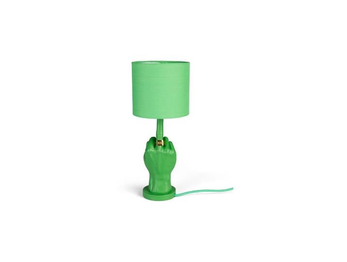 Lampe en résine verte What If