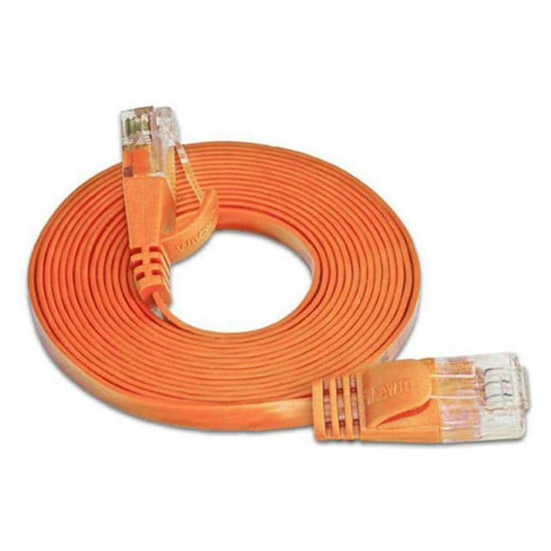 Lightwin Netzwerkkabel (UTP, CAT6, 1.50 m) (PKW-SLIM-KAT6 1.5 OR)