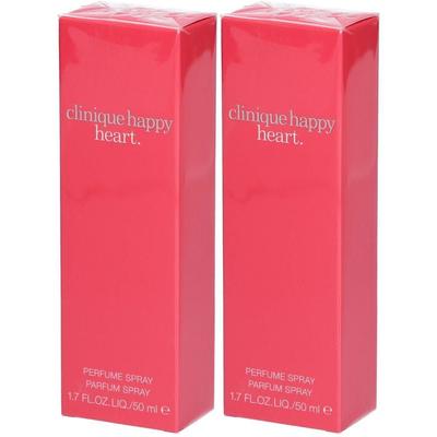 Clinique Happy Hart Perfume Spray 50ml x2 2x50 ml