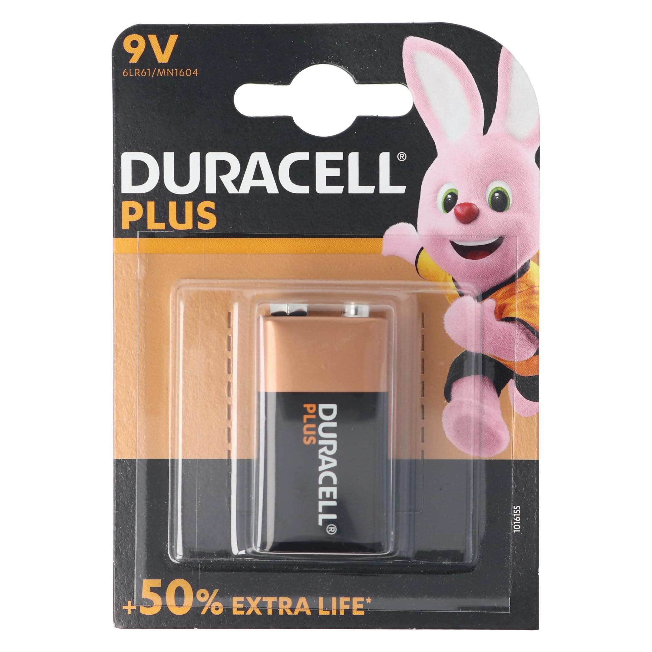 Duracell Plus (1 Stk., 9V Block) (DUR019256)
