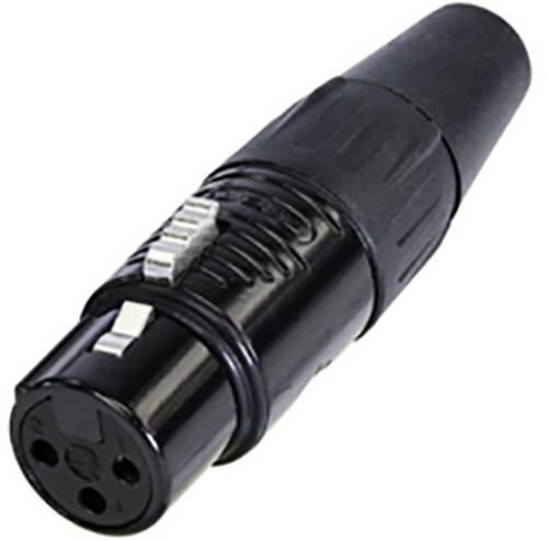Rean AV RC3F-B XLR-Steckverbinder Buchse, gerade Polzahl: 3
