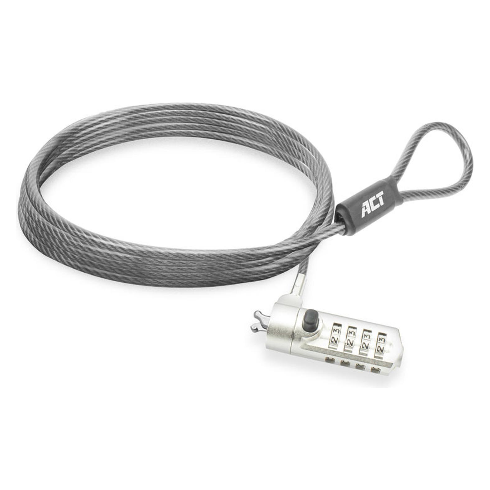 ACT Wedge Laptop Lock with combination lock (AC9035)